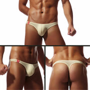 Mens Low Cut Stretch Thong image 3
