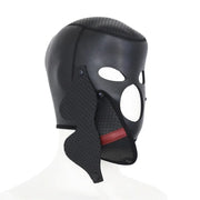 Leather Eagle Beak Hood Mask image 5