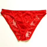 Men's Transparent Lace Briefs image 6