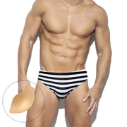 Quick-Dry Padded Swim Briefs image 37