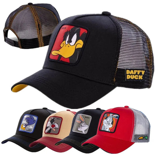Anime Cartoon Mesh Trucker Cap image 0