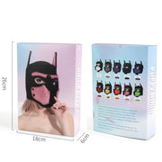 Padded Rubber Full Head Puppy Mask image 2