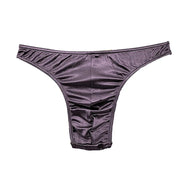 Sexy Low-Rise Satin G-Strings for Men image 26