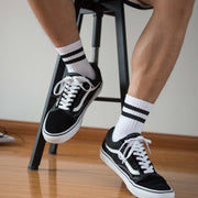 Vintage Two-Stripe Ankle Socks image 12