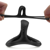 Triangular Silicone Penis Ring image 2