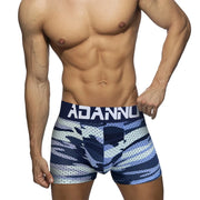 Camouflage Mesh Boxer Shorts with Cushion image 3