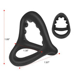 Triangular Silicone Penis Ring image 6