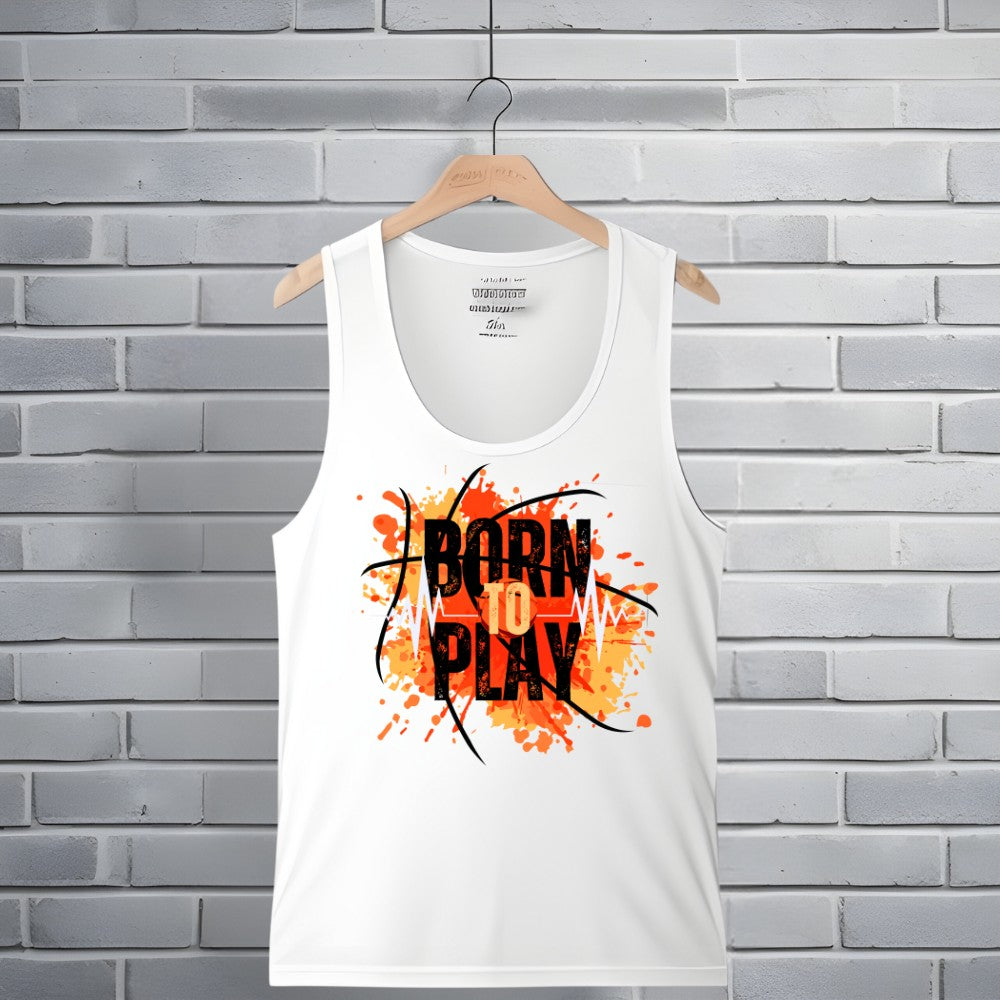 The Gay Fashion Palace Tank Top Born to Play Men's Tank Top