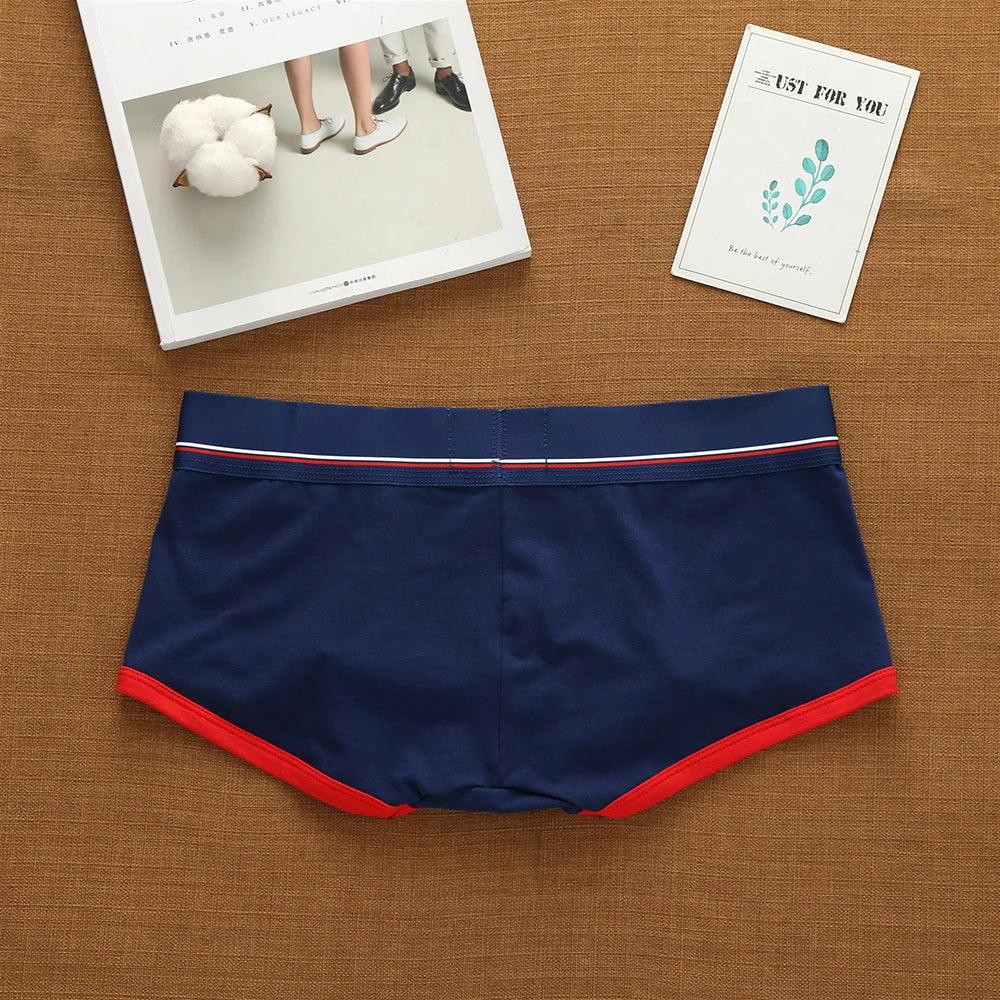 Men's Low Waist Cotton Briefs