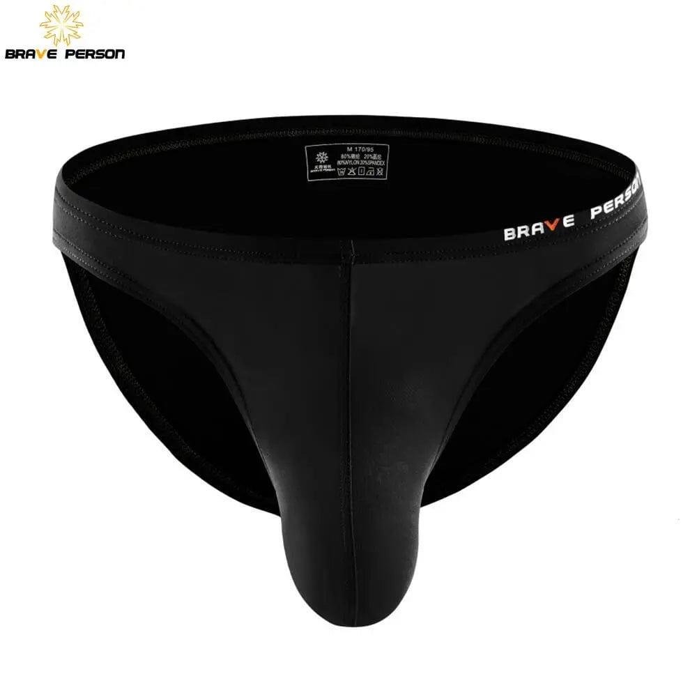 BRAVE PERSON Sexy Men's Underwear - Big Penis Pouch Design