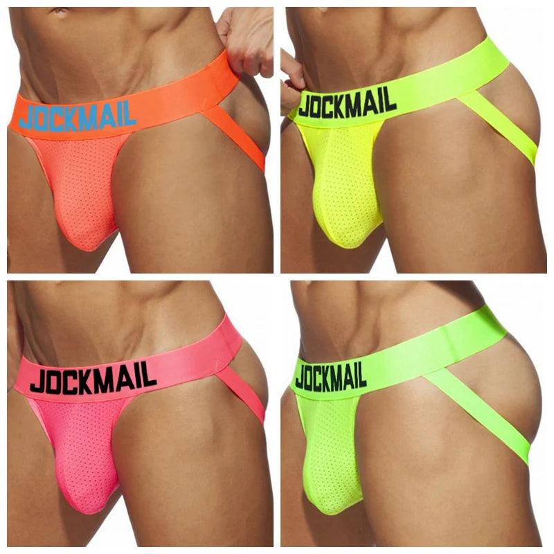 Breathable Men's Jockstrap Mesh Underwear