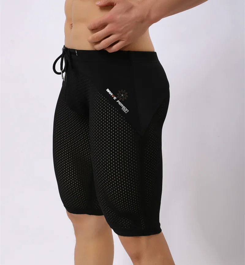 Breathable Mesh Sport Leggings for Men