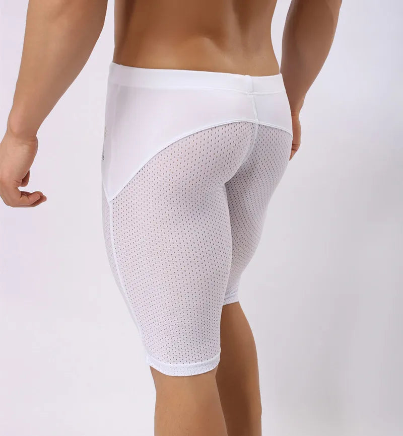 Breathable Mesh Sport Leggings for Men