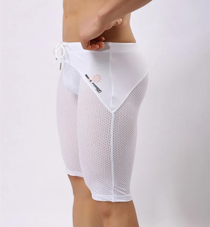 Breathable Mesh Sport Leggings for Men