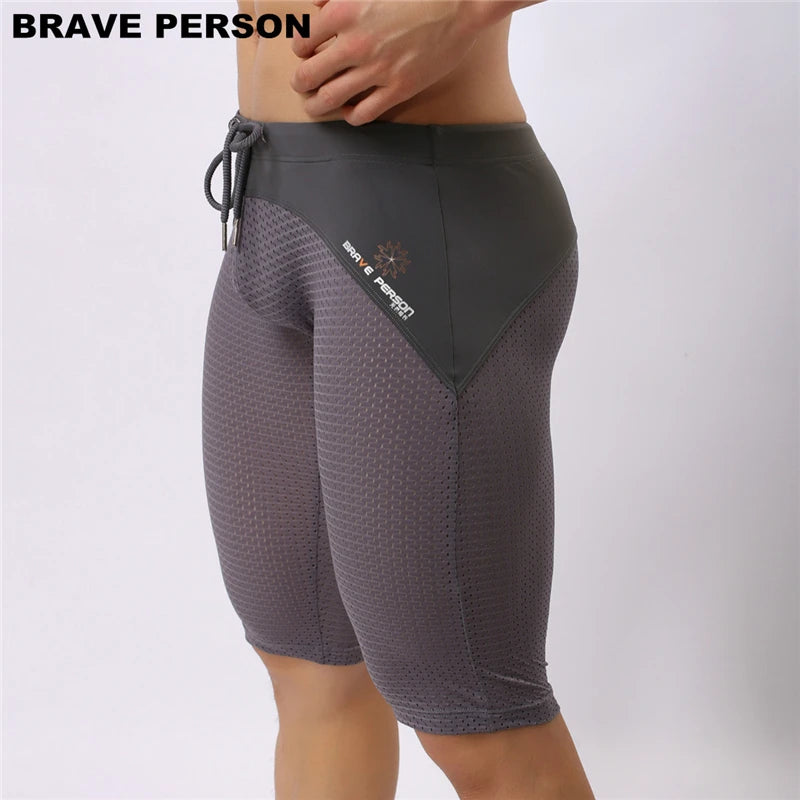 Breathable Mesh Sport Leggings for Men