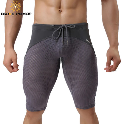 Breathable Mesh Sport Leggings for Men