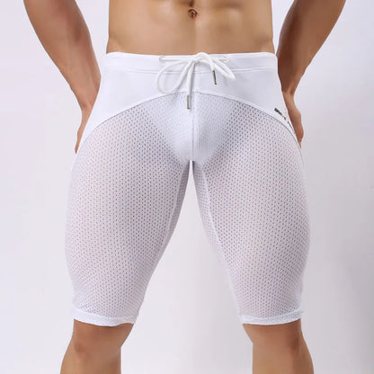 Breathable Mesh Sport Leggings for Men