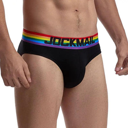 Breathable Rainbow Mens Briefs