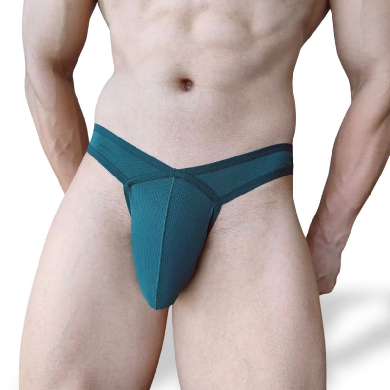 Clever Mesh Bulge Briefs for Men