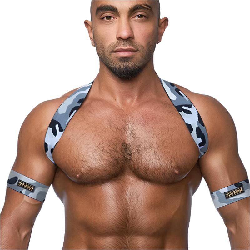 Colorful Rainbow Body Chest Harness