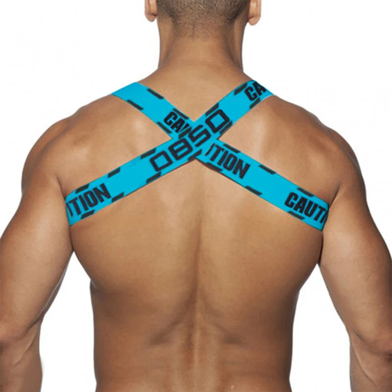 Elastic Men's Harness Sexy Chest Strap Bondage