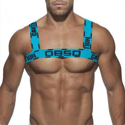 Elastic Men's Harness Sexy Chest Strap Bondage