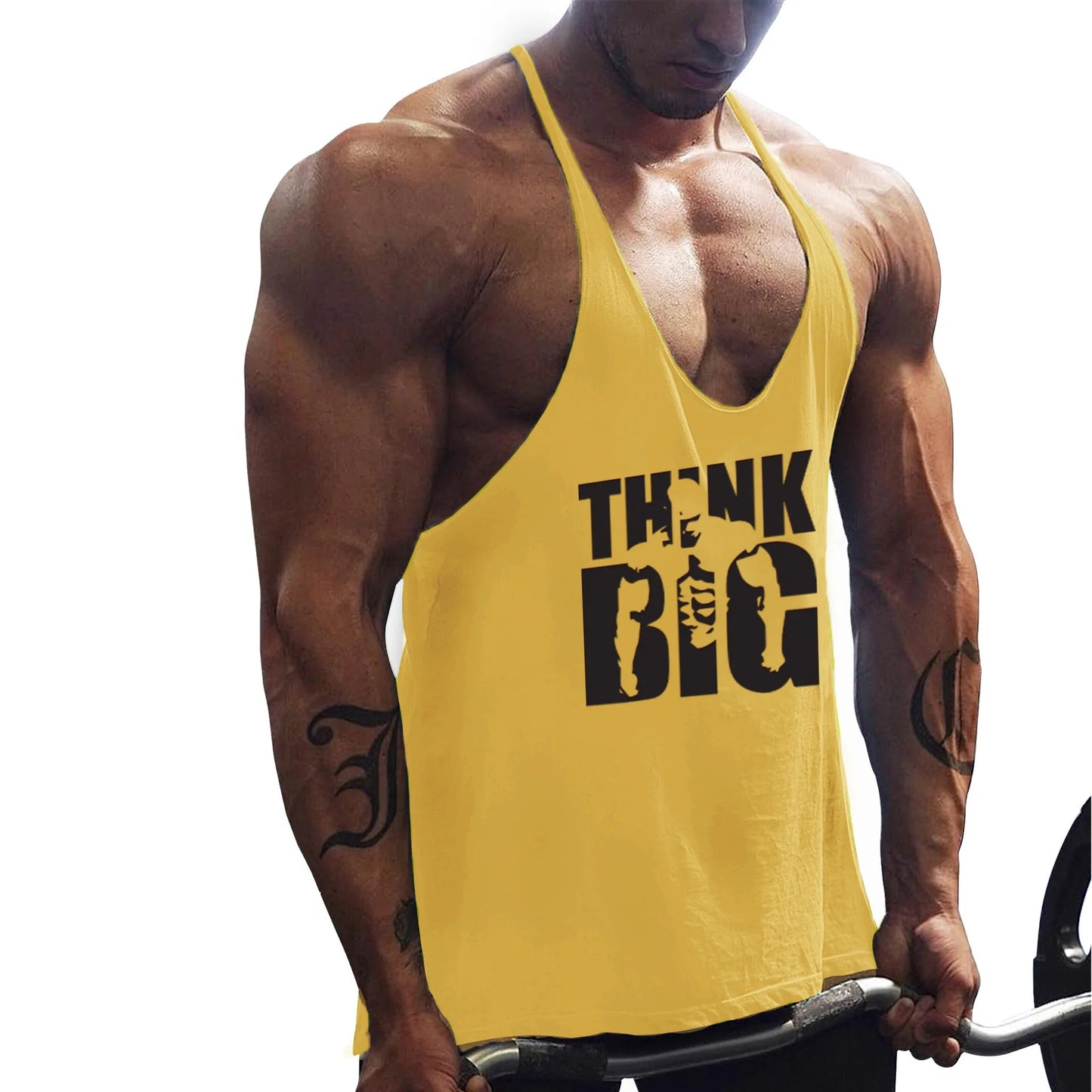 Men's Cotton Fitness Tank Top