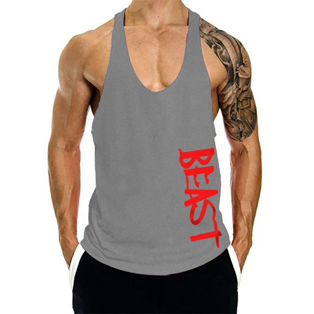 Men's Cotton Fitness Tank Top