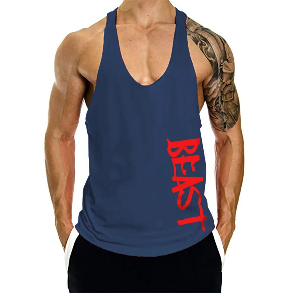 Men's Cotton Fitness Tank Top