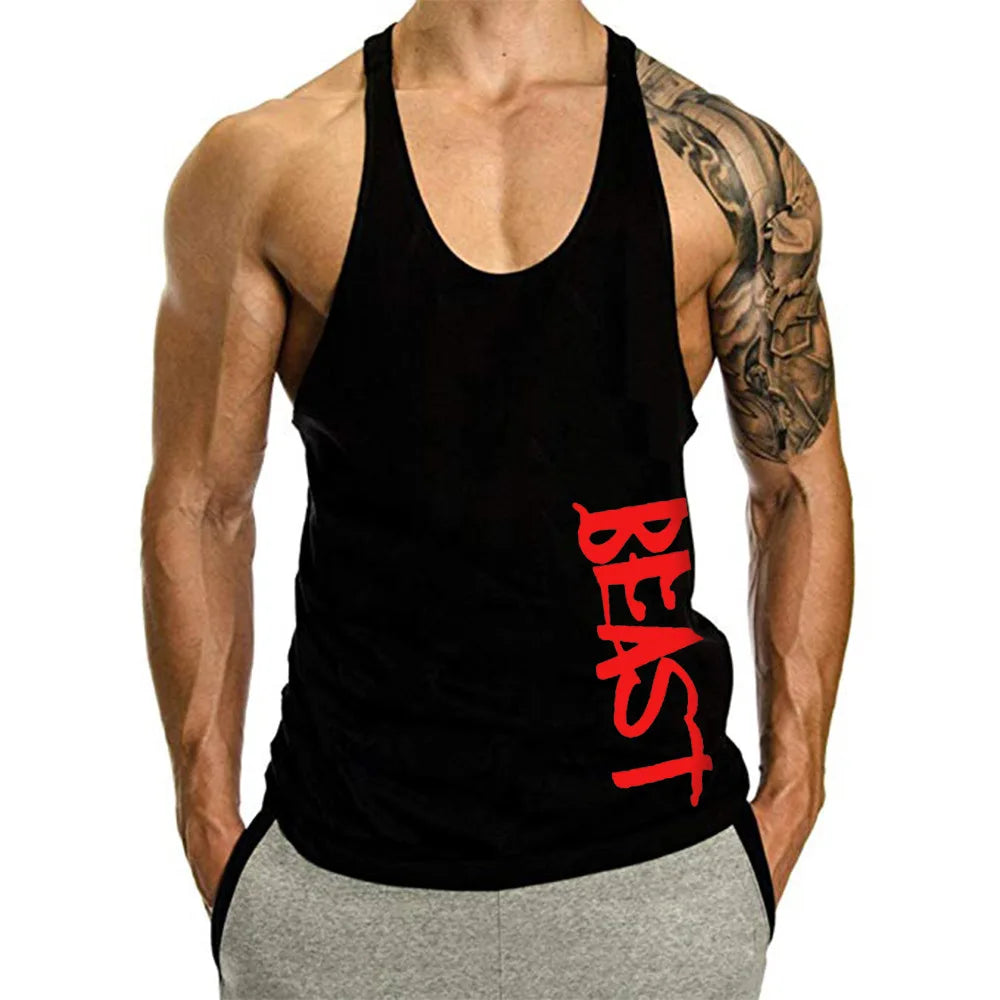 Men's Cotton Fitness Tank Top