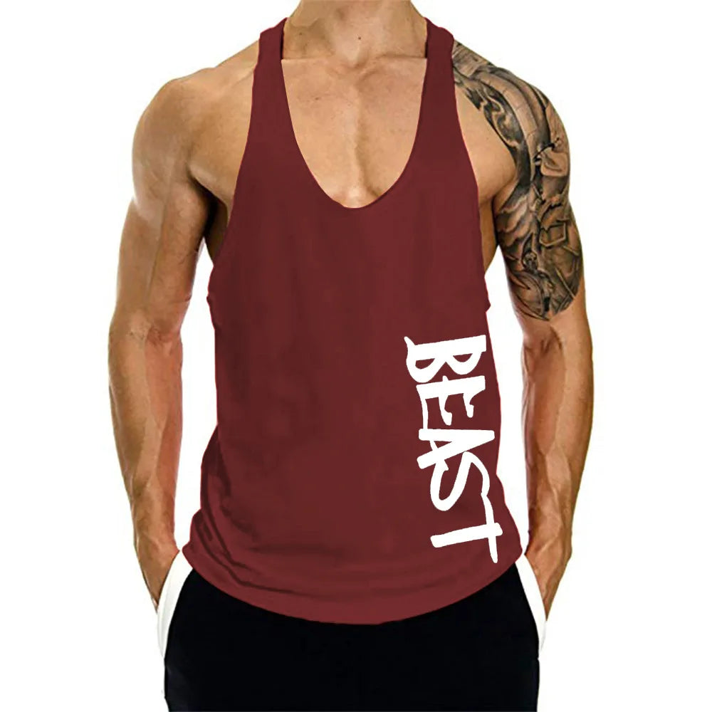 Men's Cotton Fitness Tank Top