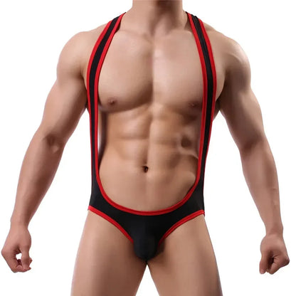 Ice Silk Men's Sexy Wrestling Singlet