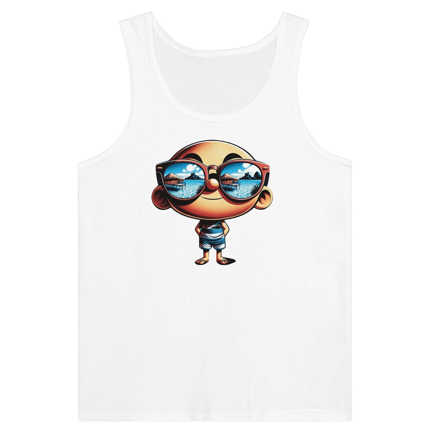 Island Gaze - Premium Jersey Tank Top