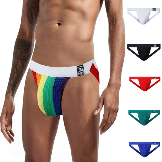 JOCKMAIL Athletic Supporter Jockstrap for Men