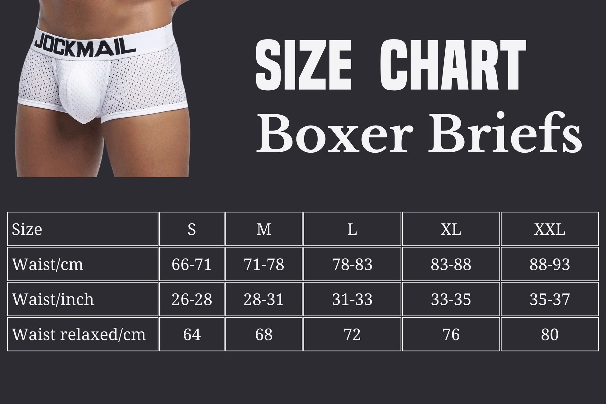 JOCKMAIL Boxer Briefs Mesh Underpants