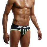 JOCKMAIL Contrast Trim Cotton Mens Briefs image 9