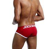 JOCKMAIL Contrast Trim Cotton Mens Briefs image 6