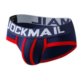 JOCKMAIL Contrast Trim Cotton Mens Briefs image 14