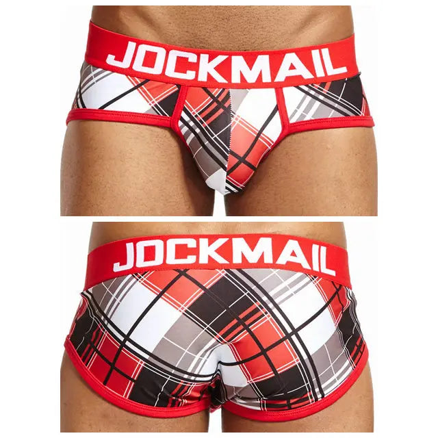 JOCKMAIL ChillPrint Silk Briefs: Comfort Meets Style