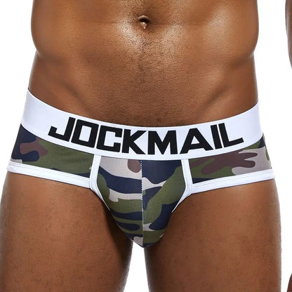 JOCKMAIL ChillPrint Silk Briefs: Comfort Meets Style