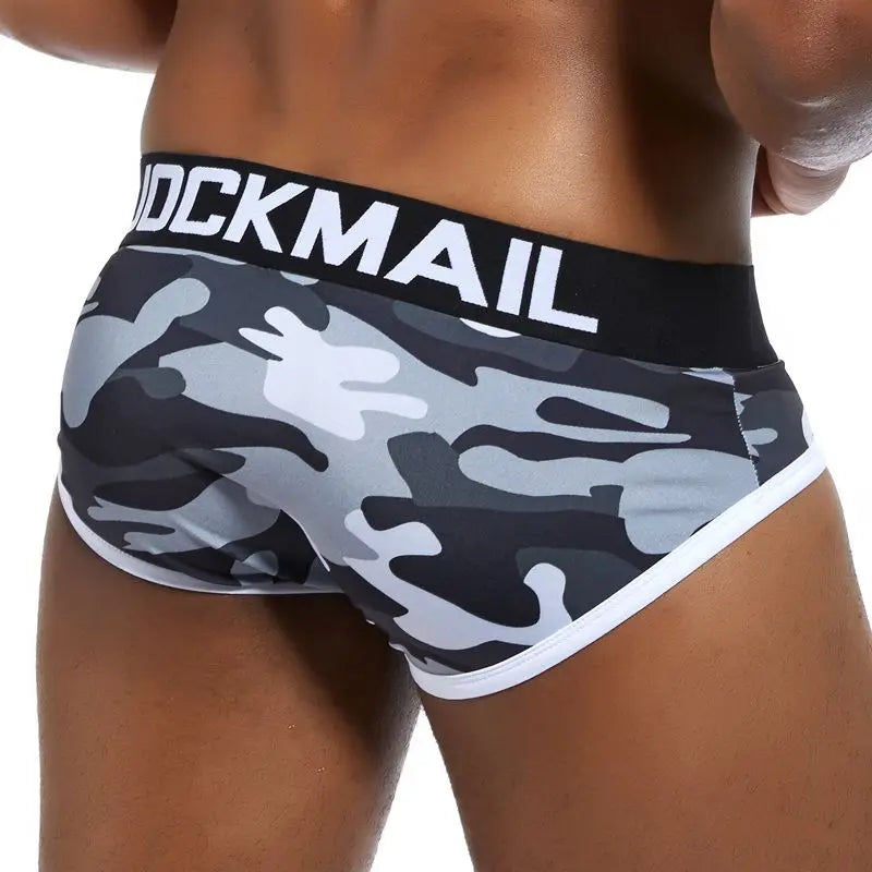 JOCKMAIL ChillPrint Silk Briefs: Comfort Meets Style