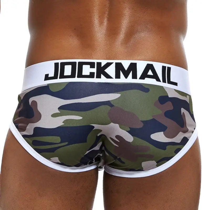 JOCKMAIL ChillPrint Silk Briefs: Comfort Meets Style