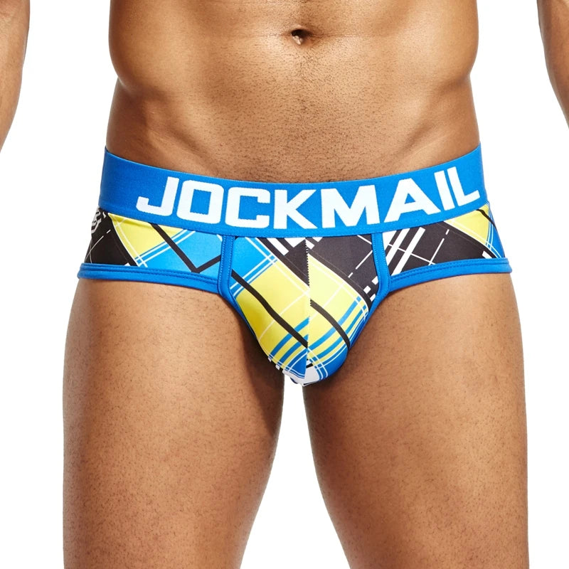 JOCKMAIL ChillPrint Silk Briefs: Comfort Meets Style