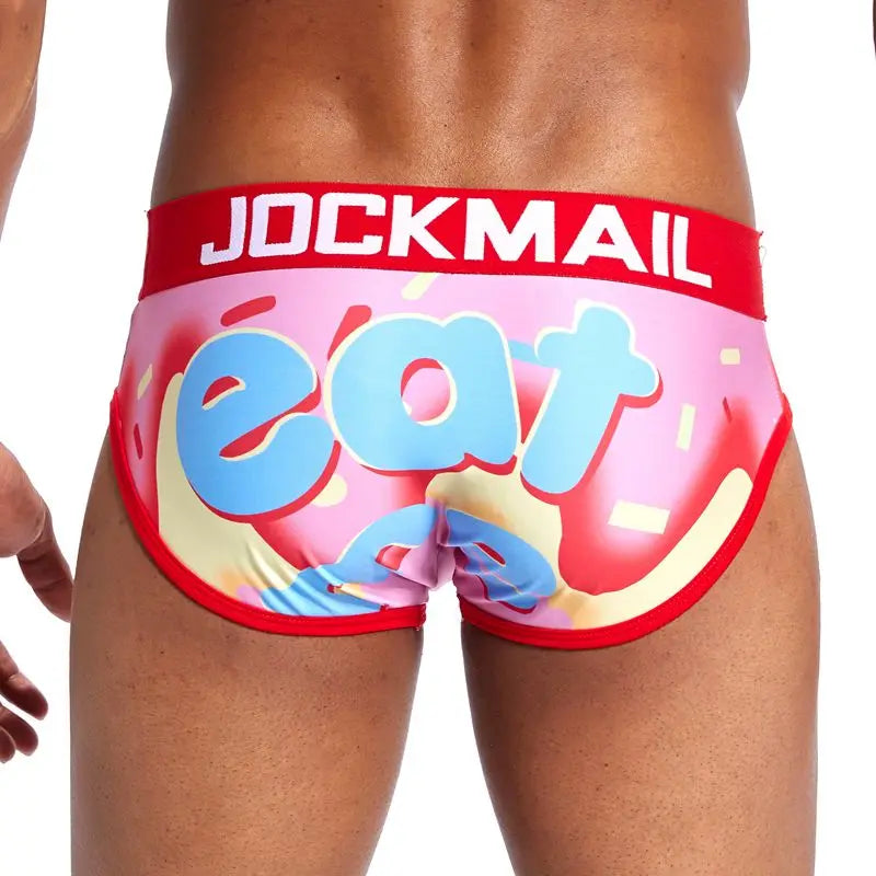 JOCKMAIL ChillPrint Silk Briefs: Comfort Meets Style