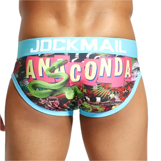 JOCKMAIL Chill Print Silk Briefs