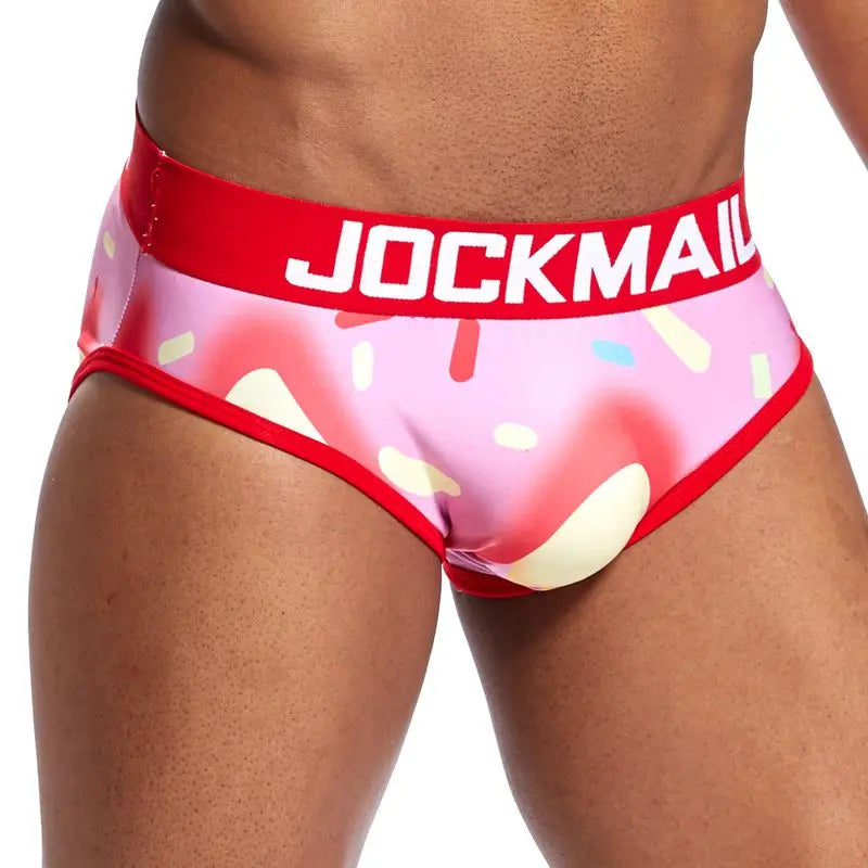 JOCKMAIL ChillPrint Silk Briefs: Comfort Meets Style