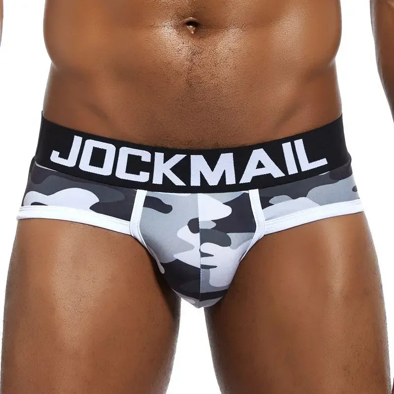 JOCKMAIL ChillPrint Silk Briefs: Comfort Meets Style