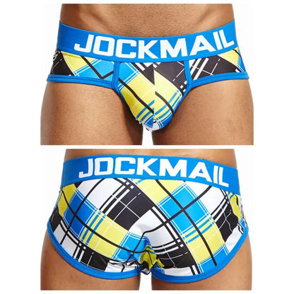 JOCKMAIL ChillPrint Silk Briefs: Comfort Meets Style