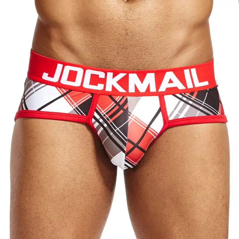 JOCKMAIL ChillPrint Silk Briefs: Comfort Meets Style