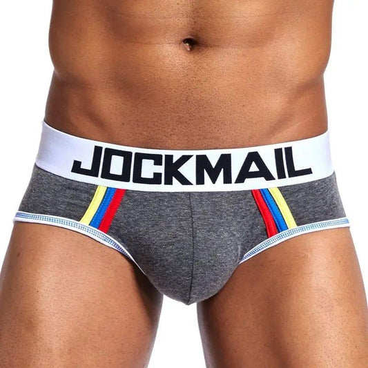 JOCKMAIL Cotton Men's Briefs with Penis Pouch